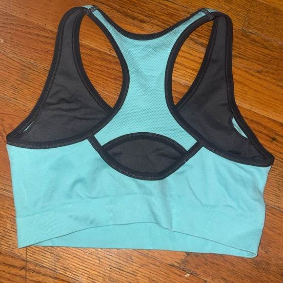 Light Blue Razorback Sports Bra - Picture 2 of 4